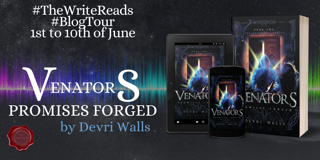 ven 1024x512 - Book Review- Venators 2 Promises Forged by Devri Walls